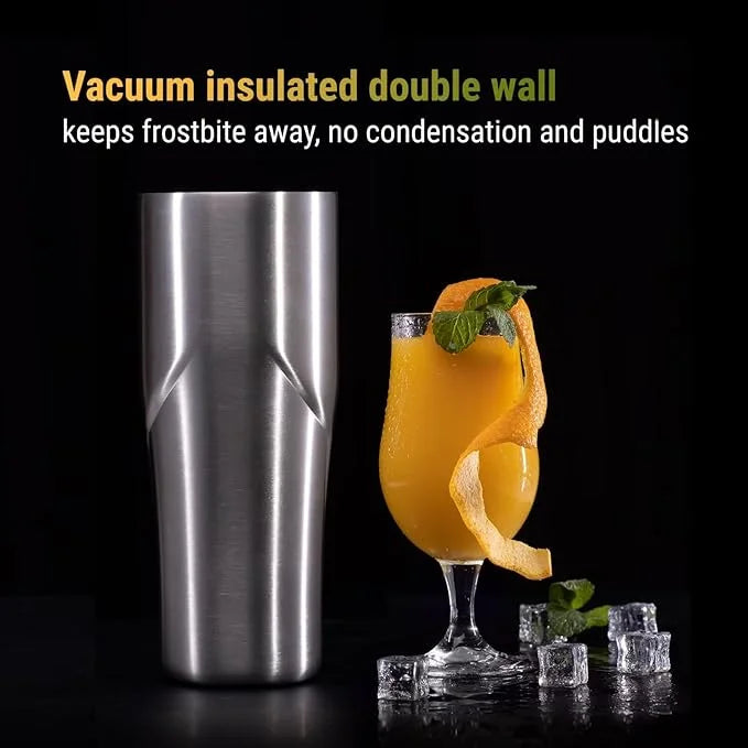 Cocktail Shaker - Insulated Double Wall Keep Drink Chilled